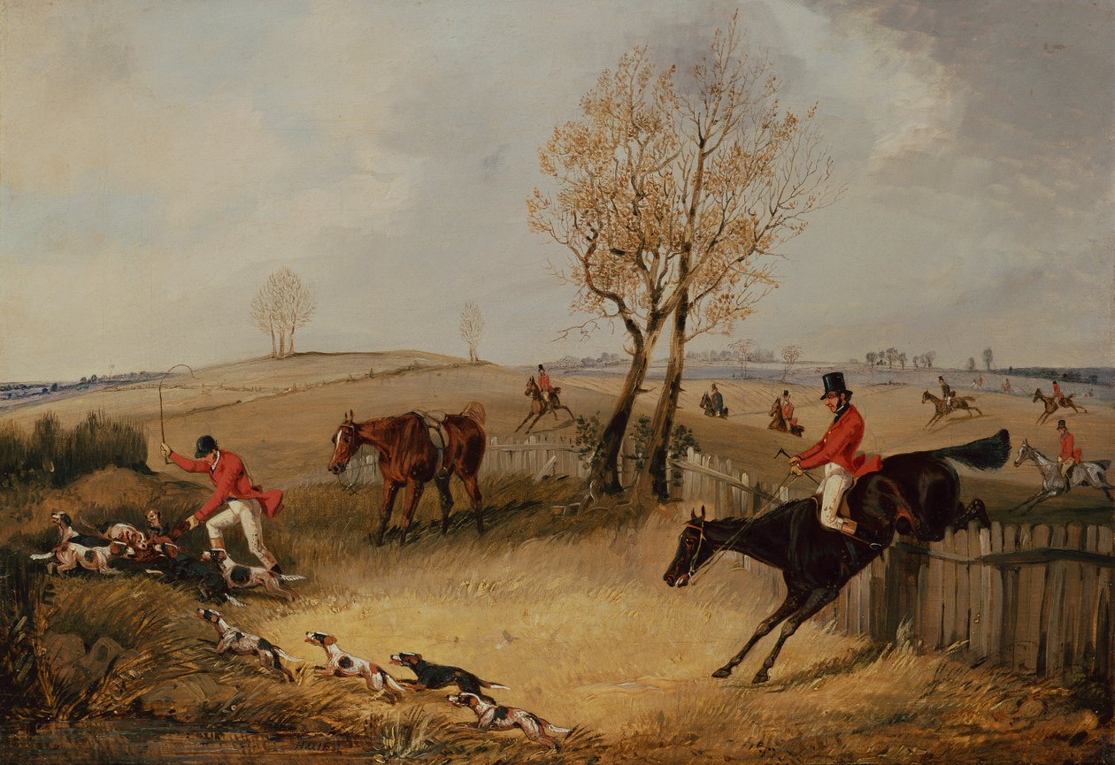 Over the Fence by Henry Thomas Alken