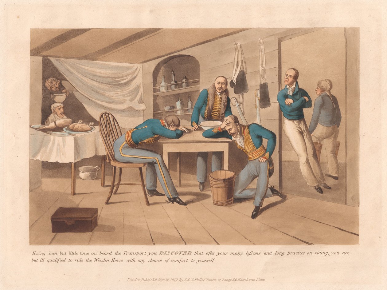 Set of Seven: Military Discoveries by Henry Thomas Alken
