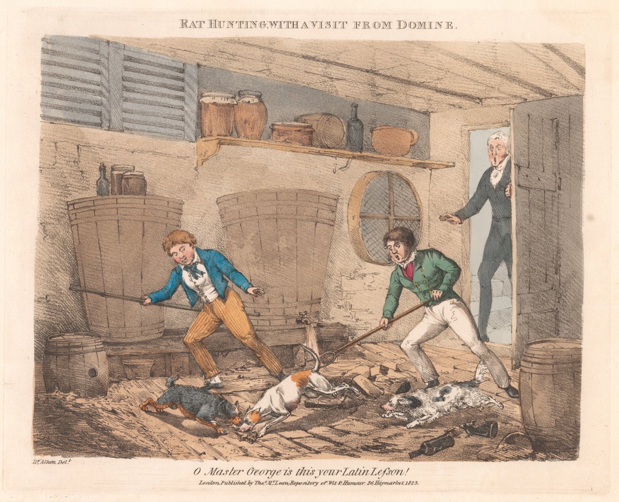 Set of Twelve Scenes in the Life of Master George by Henry Thomas Alken