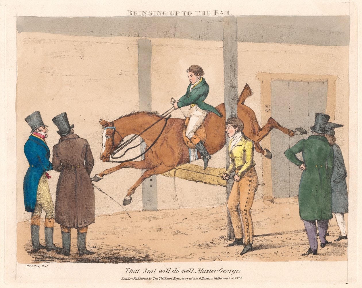 Set of twelve [Scenes in the Life of Master George] by Henry Thomas Alken