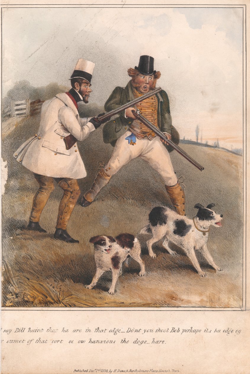 Set of twelve with title-page: Sporting Satirist by Henry Thomas Alken