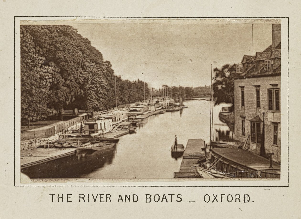 The River and Boats - Oxford by Henry W. Taunt