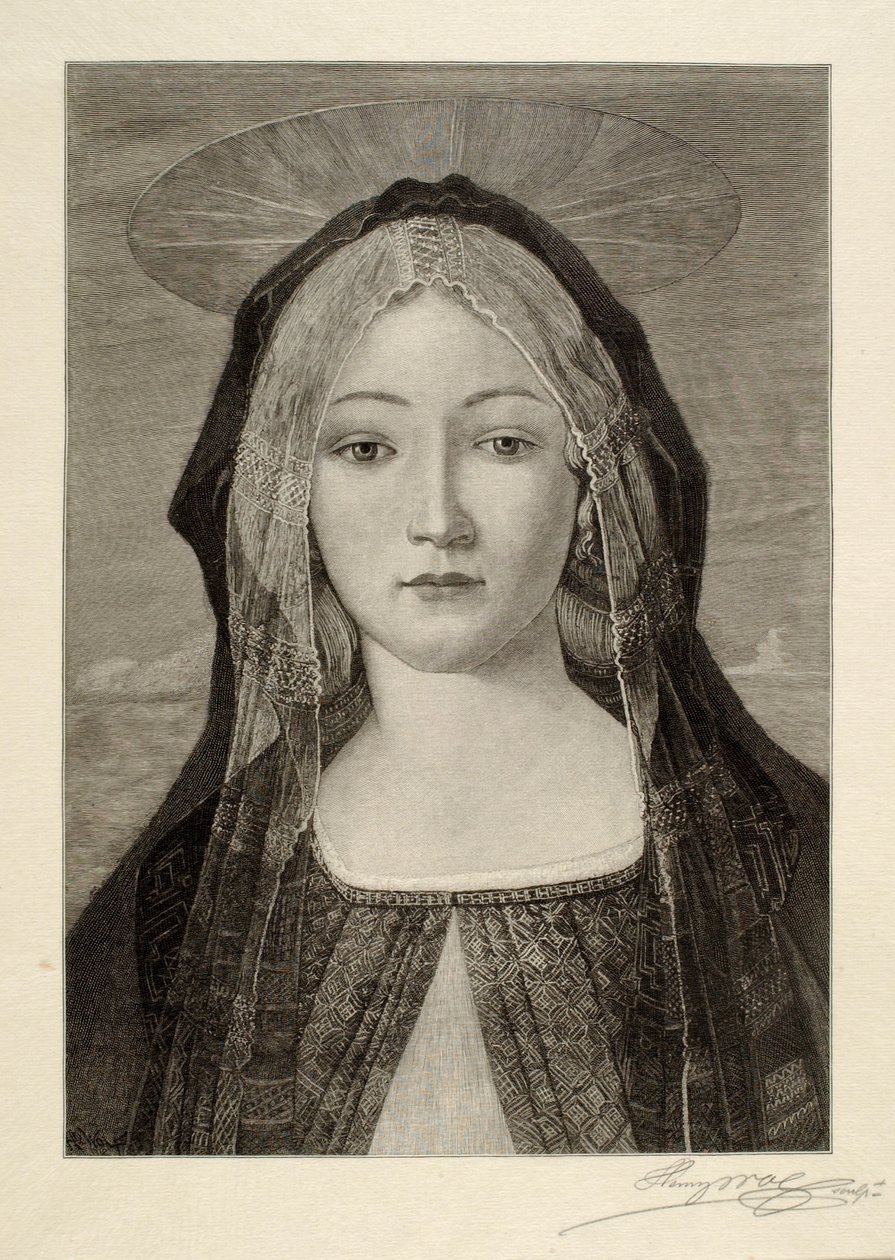 A Madonna by Henry Wolf