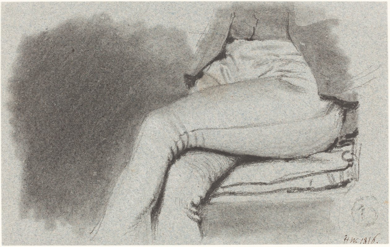 Study of a Seated Man