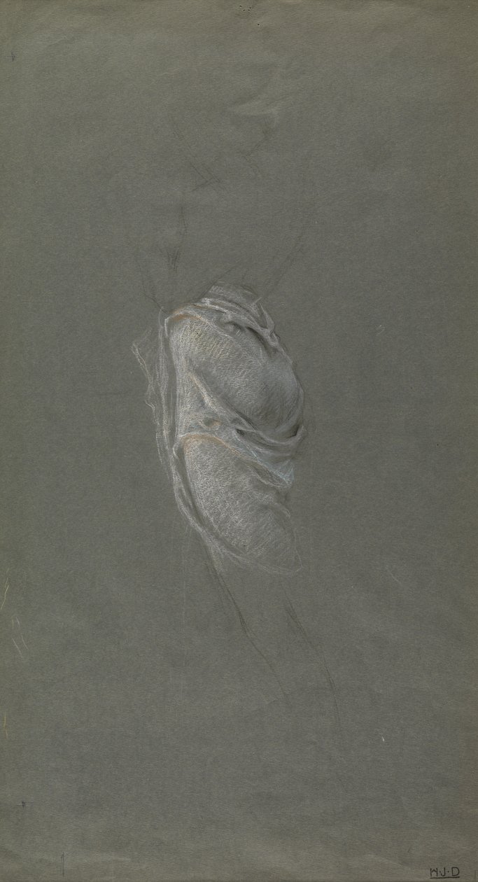 Drapery study for 