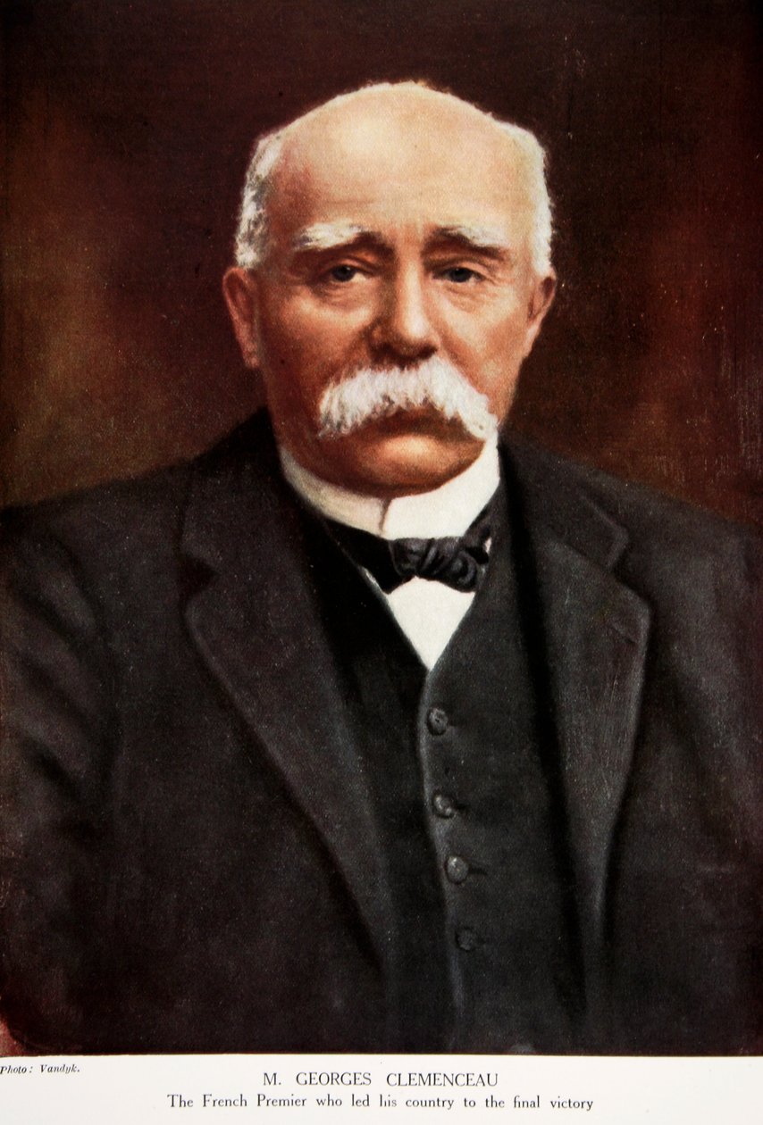 M. Georges Clemenceau, 1914-19 by Herbert Vandyk