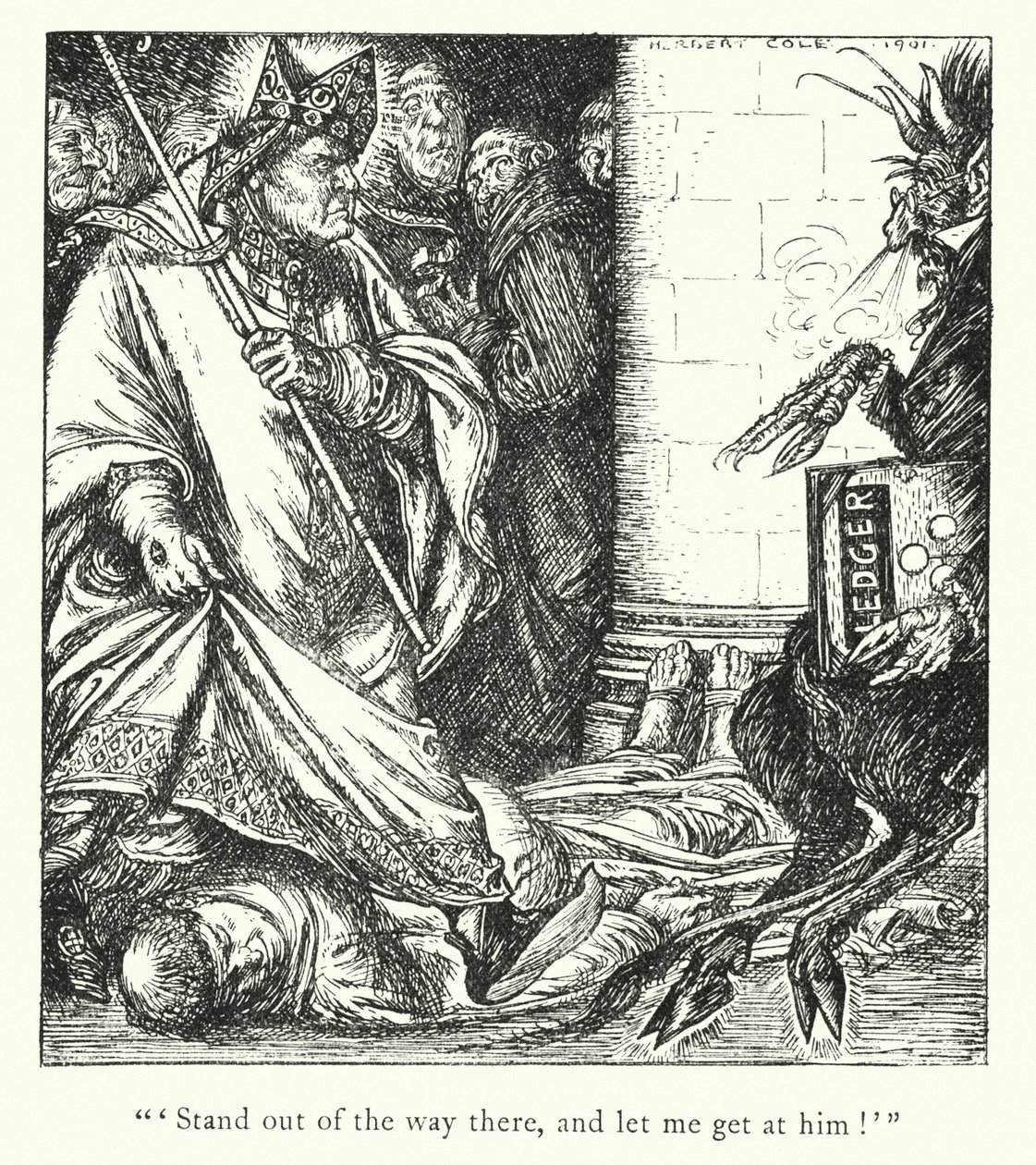 Ingoldsby Legends: The Brothers of Birchington by Herbert Cole