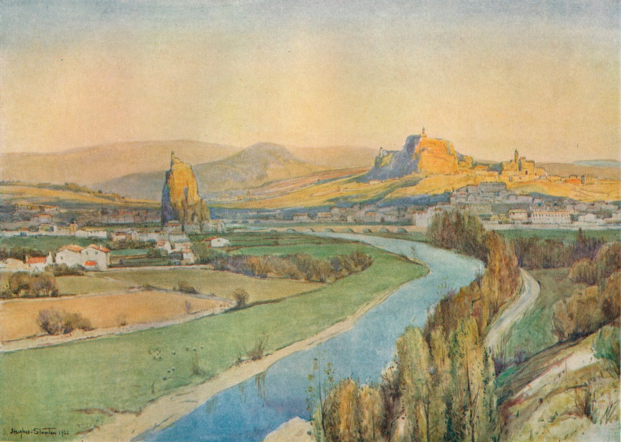 Le Puy, France by Herbert Edwin Pelham Hughes Stanton
