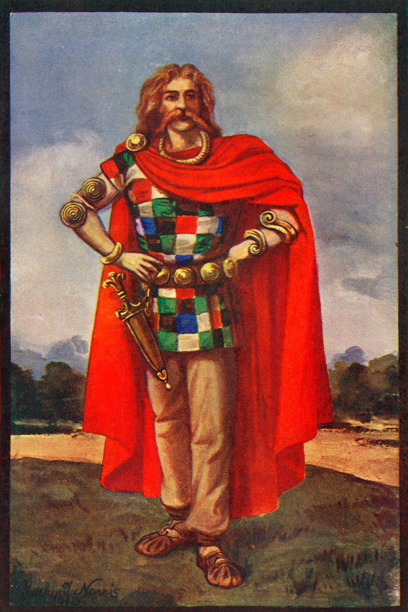 A Celtic Chieftain in Civil Dress by Herbert Norris