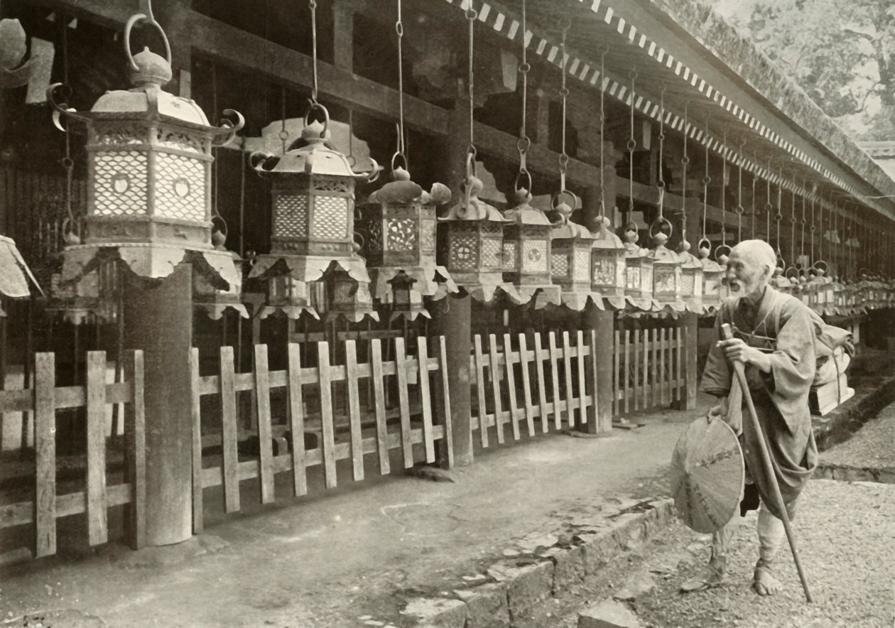 On a Pilgrimage to Nara, 1910 by Herbert Ponting