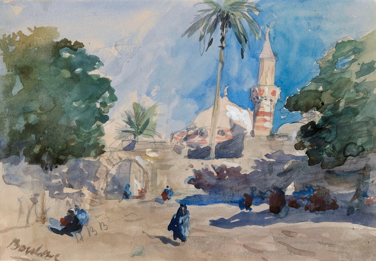 Boulac near Cairo from the Town Wall by Hercules Brabazon Brabazon