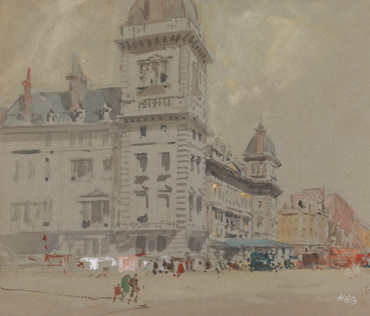 Paddington Station by Hercules Brabazon Brabazon