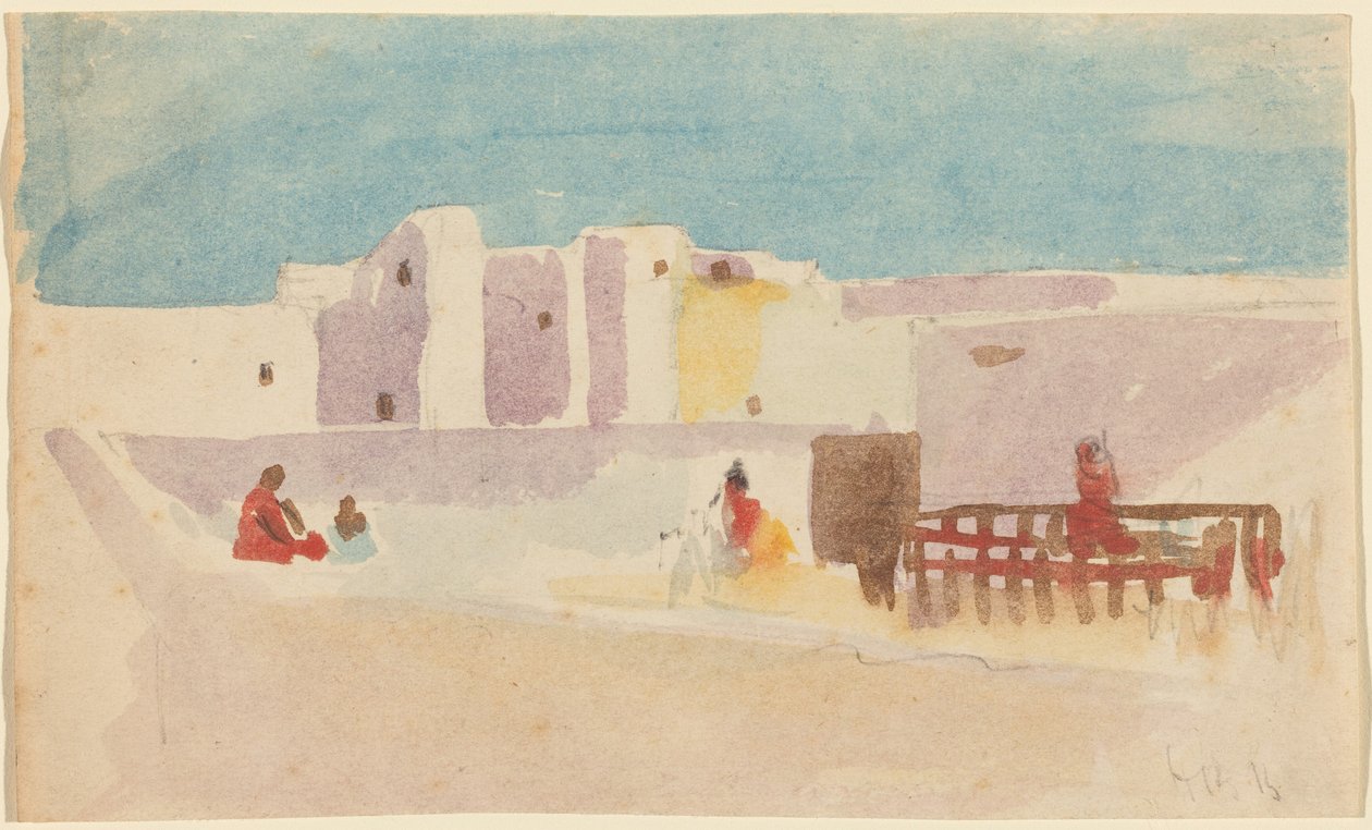 Walls of a North African City by Hercules Brabazon Brabazon