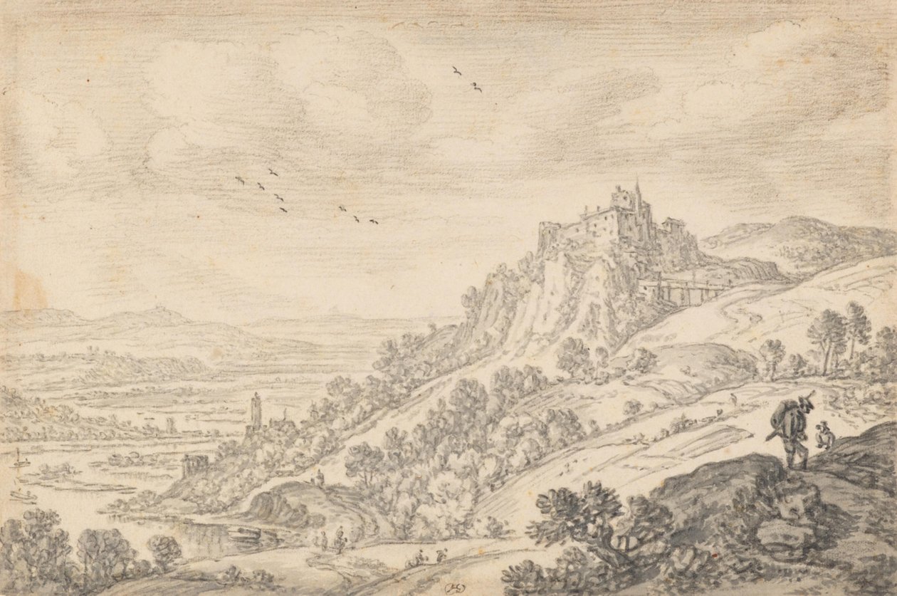 A Rhine Fantasy: "at Hamerstein" by Herman Saftleven