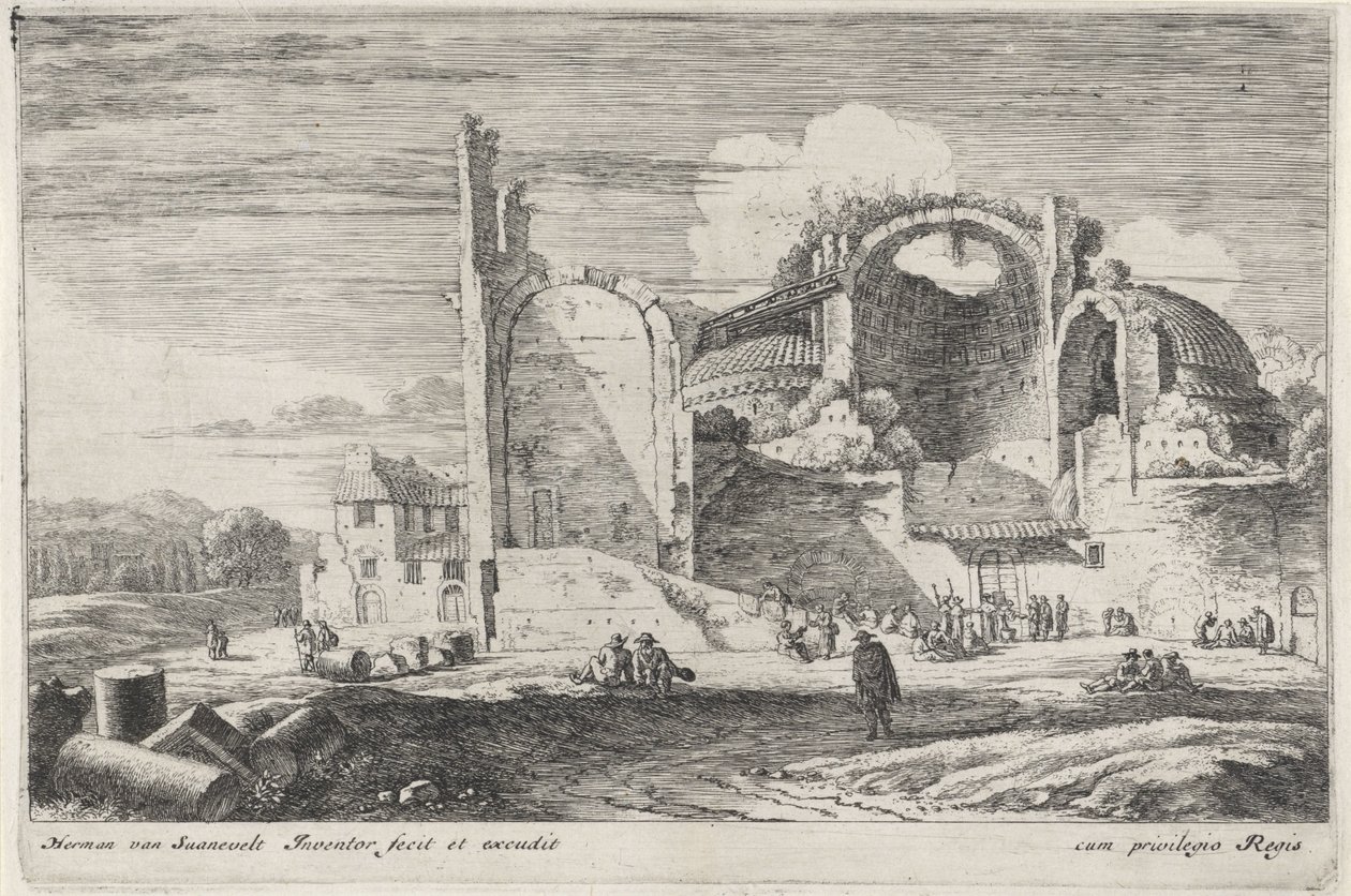 Distribution of Bread to the Poor by Herman van Swanevelt