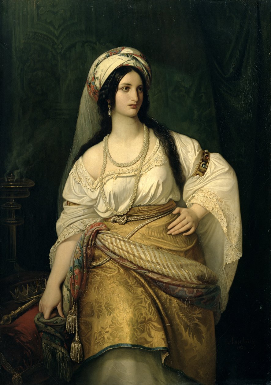 Esther by Hermann Anschuetz