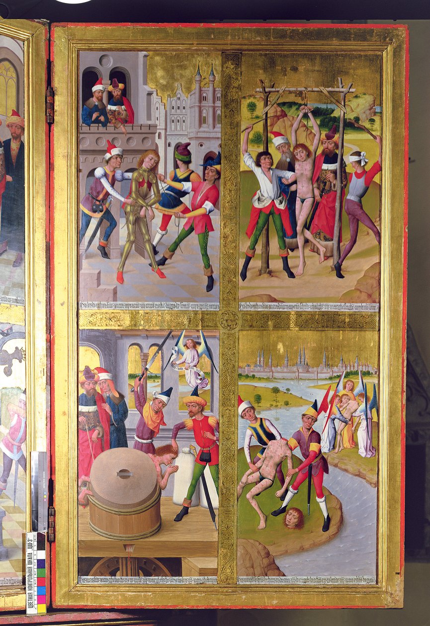 Scenes from the Life of St. Victor from the Inner Section of the Right Exterior Wing of the Former Main Altar in St. Nicholas