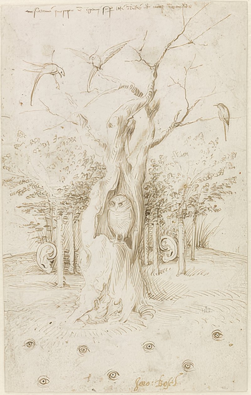 The Field Has Eyes, the Forest Has Ears by Hieronymus Bosch