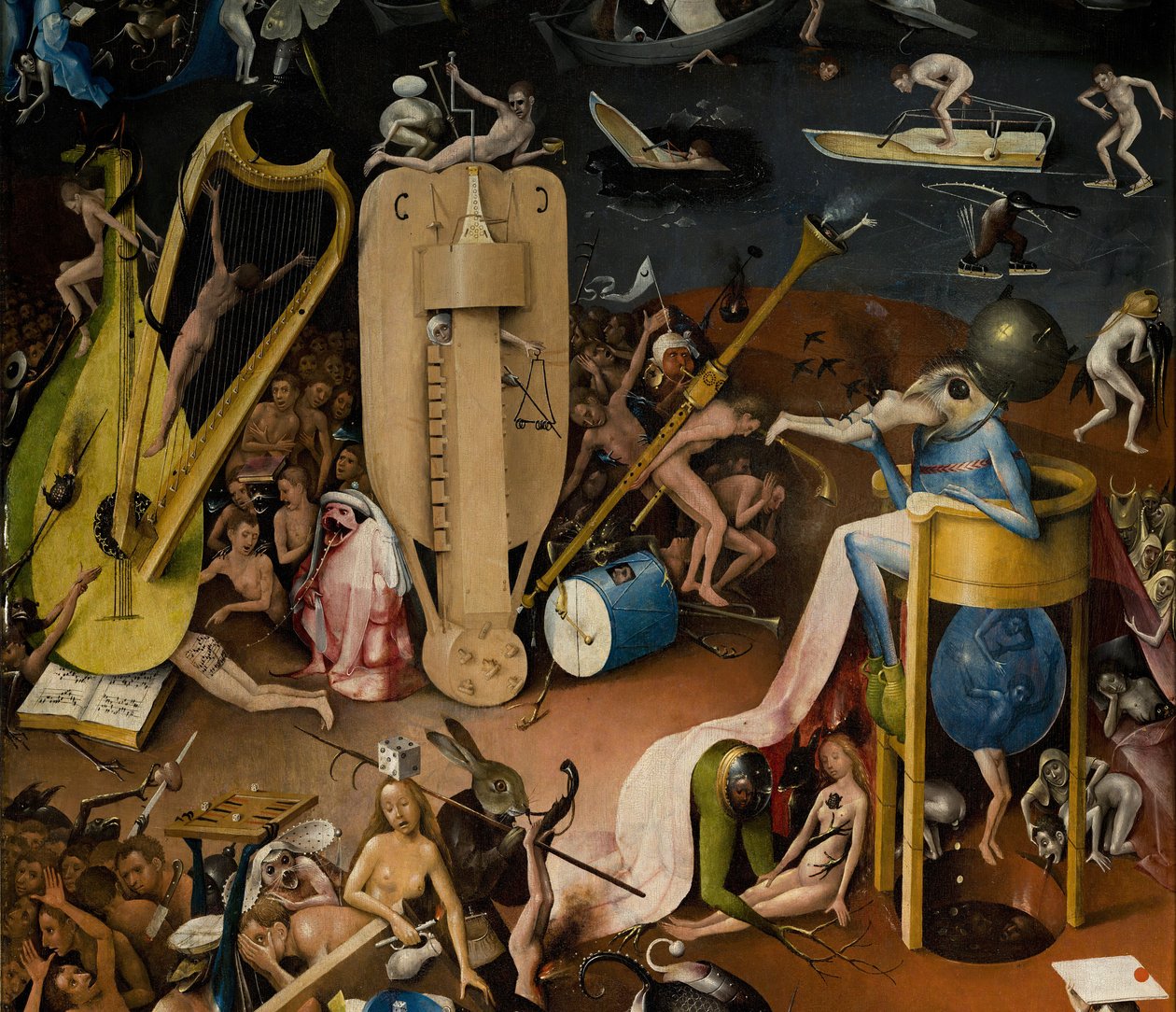 The Garden Of Earthly Delights 1490 1500