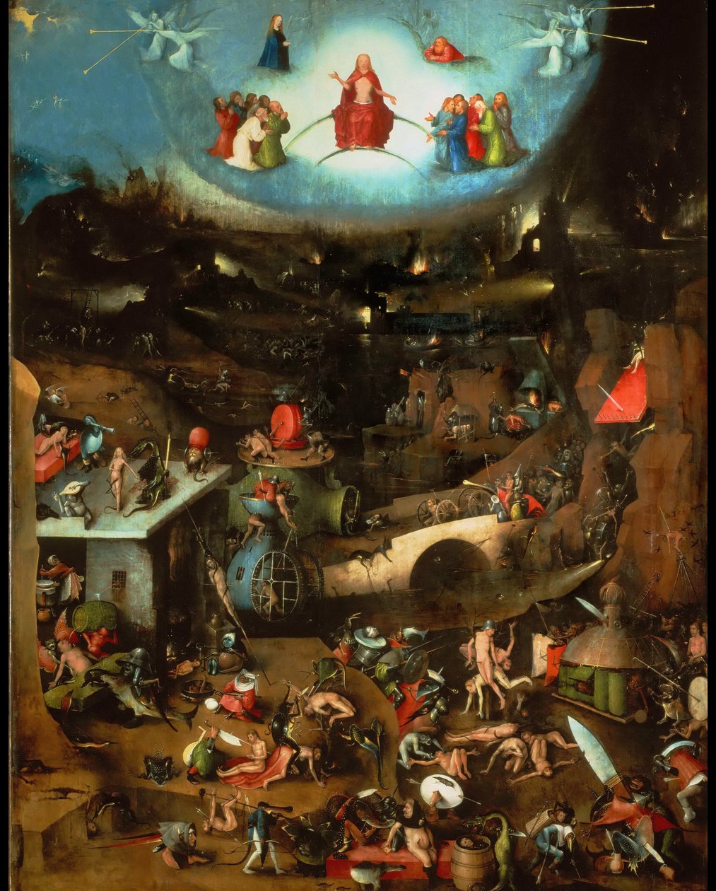 The Last Judgment Triptych, Central Panel, ca. 1485 by Hieronymus Bosch