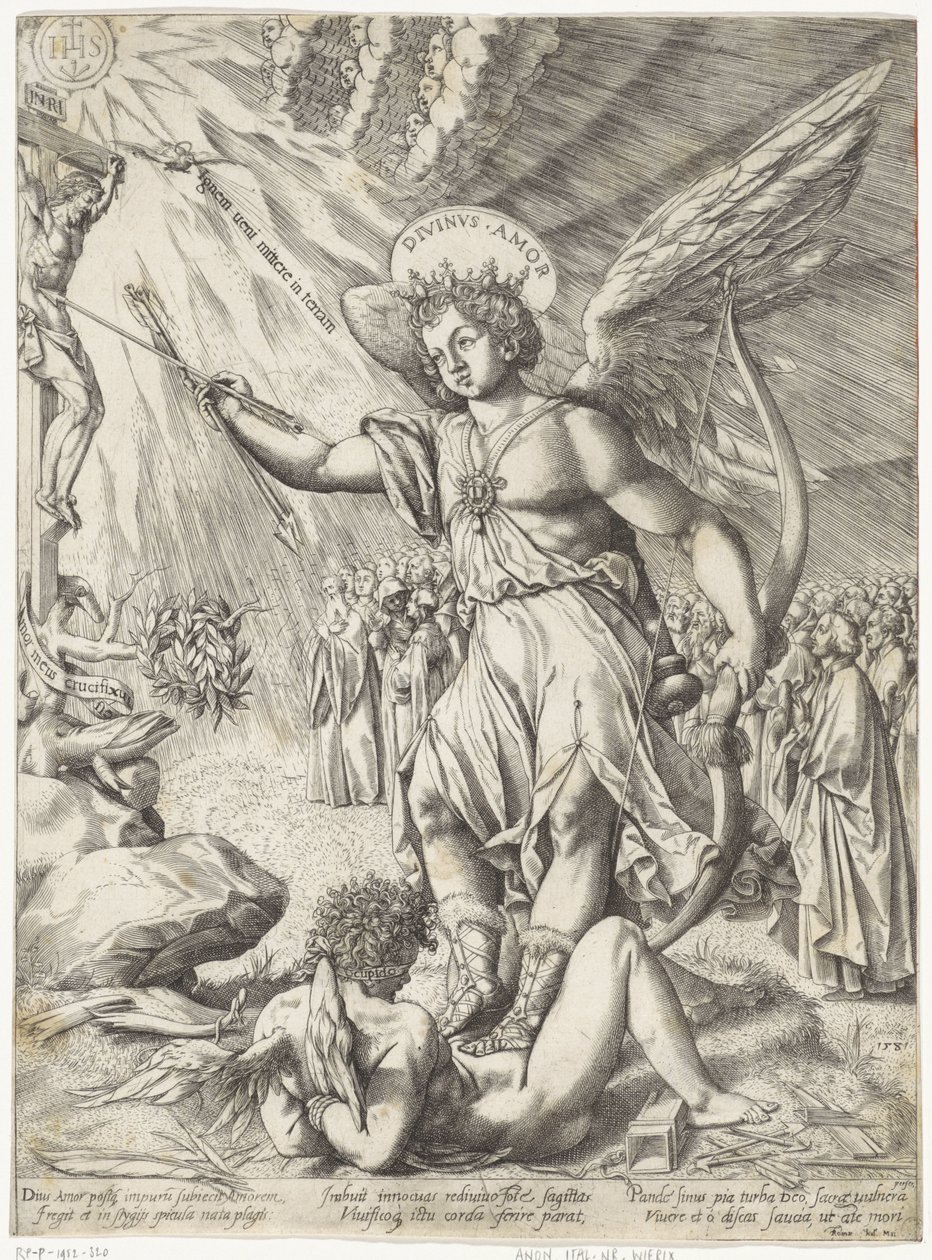 Heavenly Love by Hieronymus Wierix
