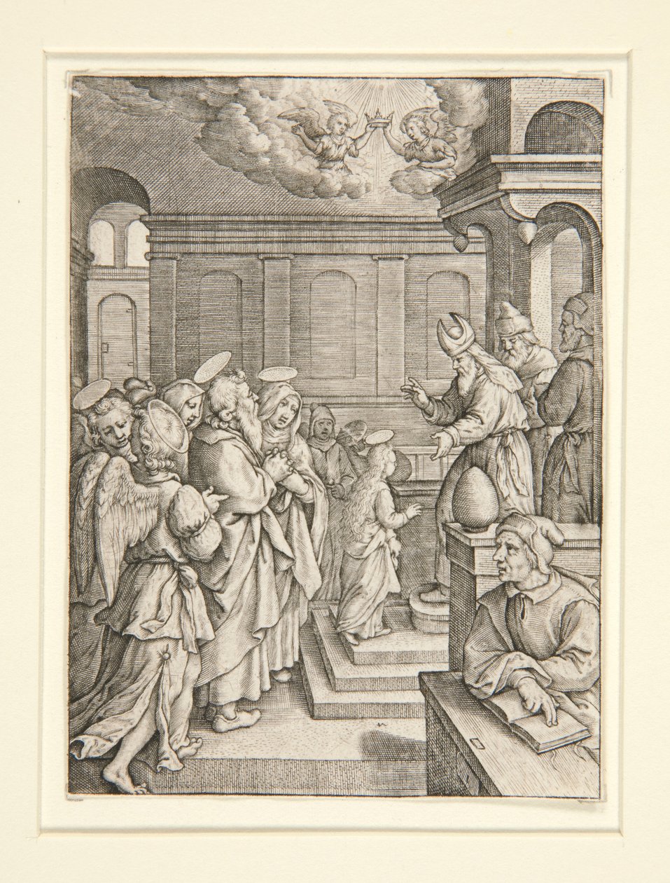 The Presentation of the Virgin, from the series The Life of the Virgin by Hieronymus Wierix