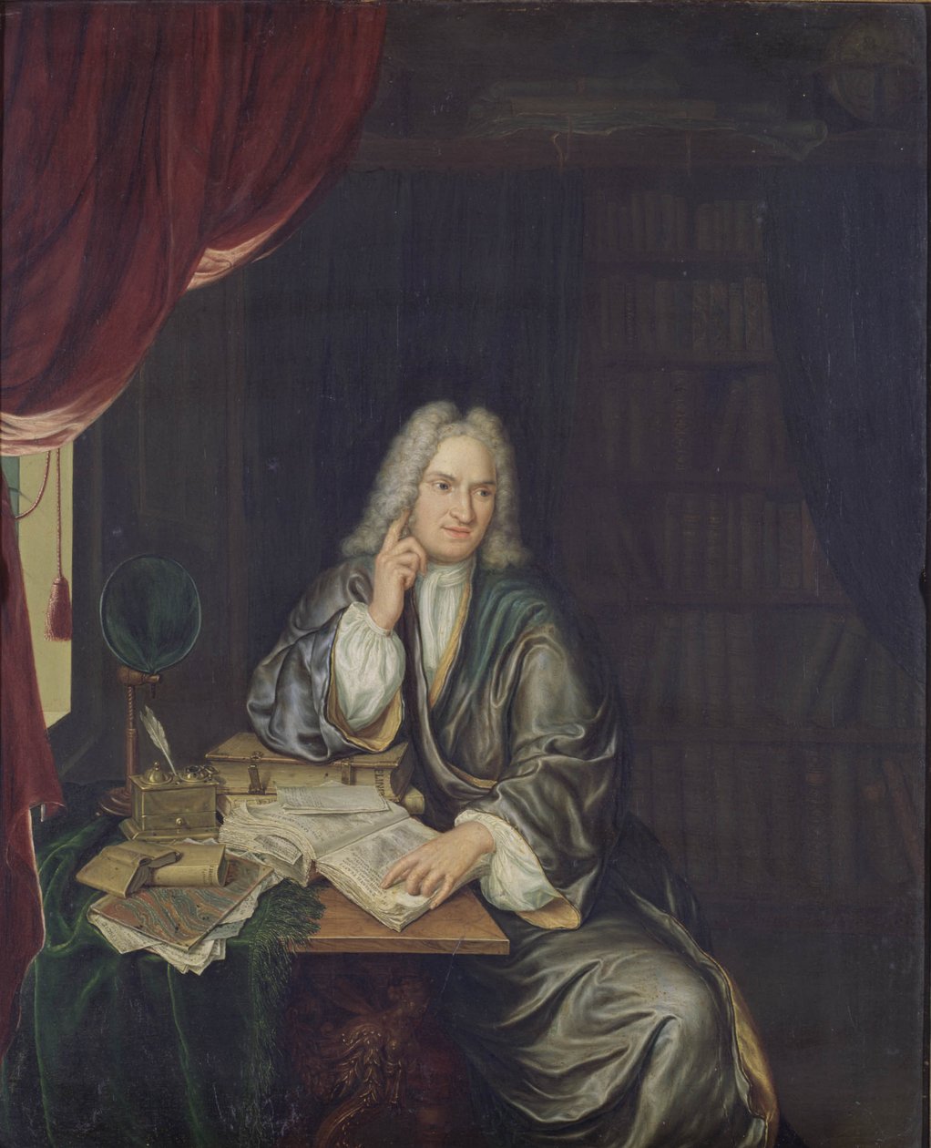 Portrait of Hendrik Snakenburg aged 40 by Hieronymus van der Mij