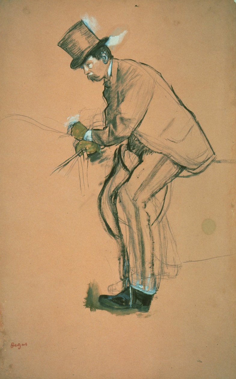 Gentleman Rider by Hilaire Germain Edgar Degas