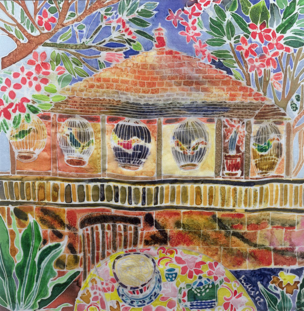 Lotus Cafe, Ubud, Bali, 2002 by Hilary Simon