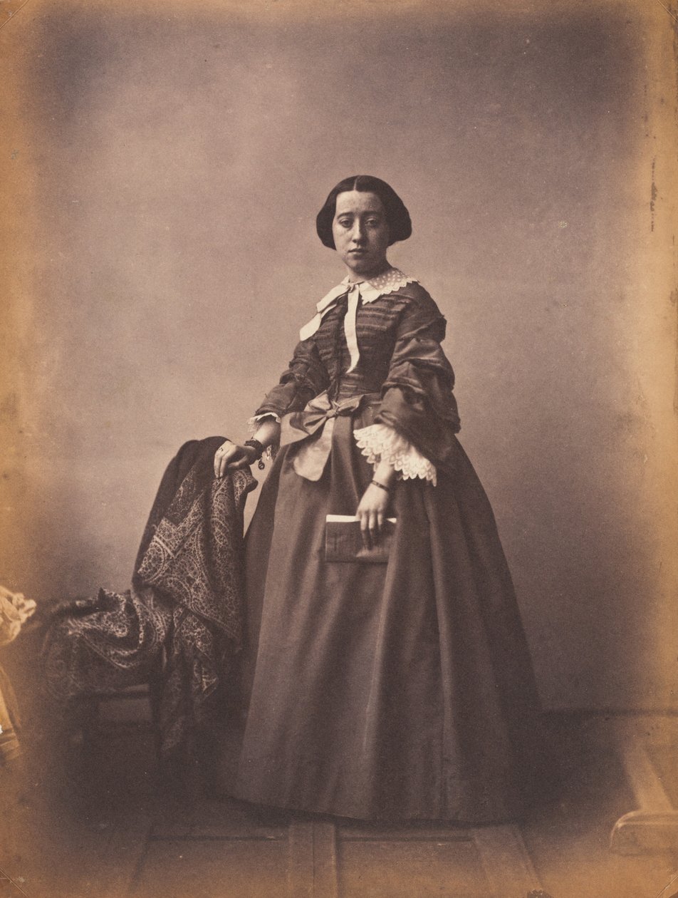 Georgina, dead at age 20 by Hippolyte Bayard