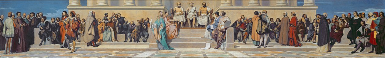 Hemicycle of the Ecole des Beaux-Arts by Hippolyte Delaroche