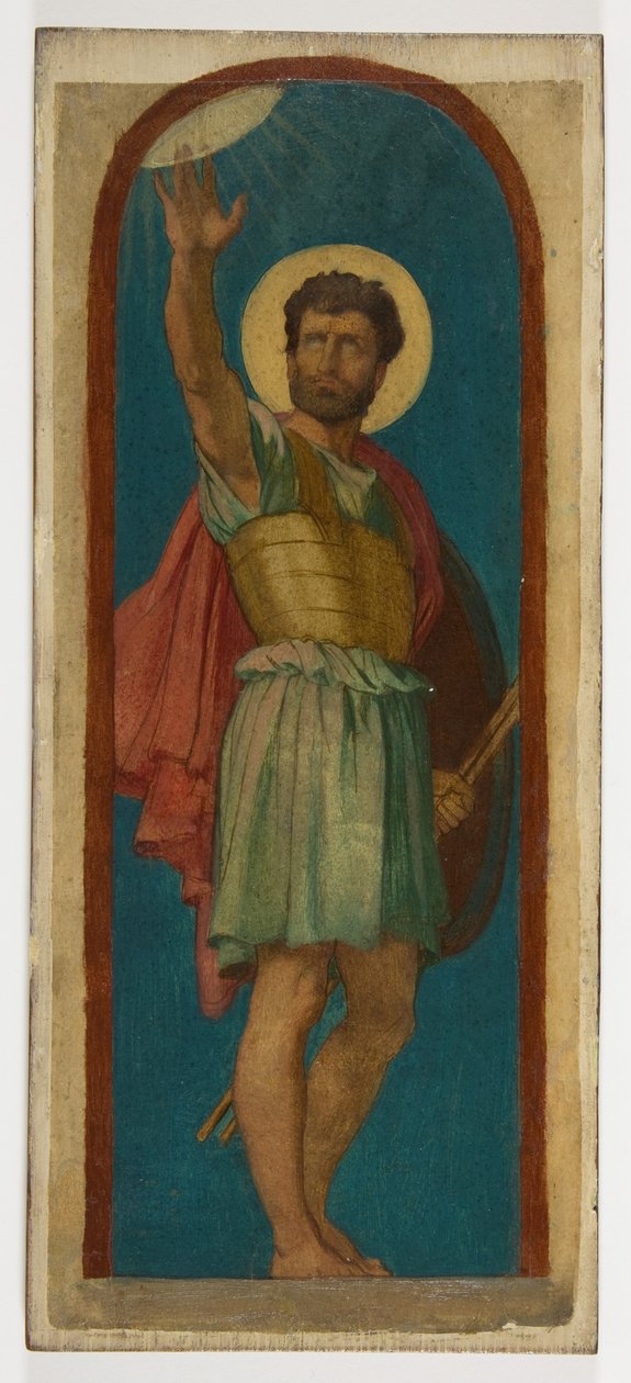 Joshua, with the Sun at Upper Left by Hippolyte Flandrin