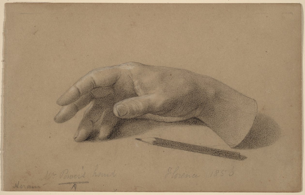 Study of a Hand by Hiram Powers
