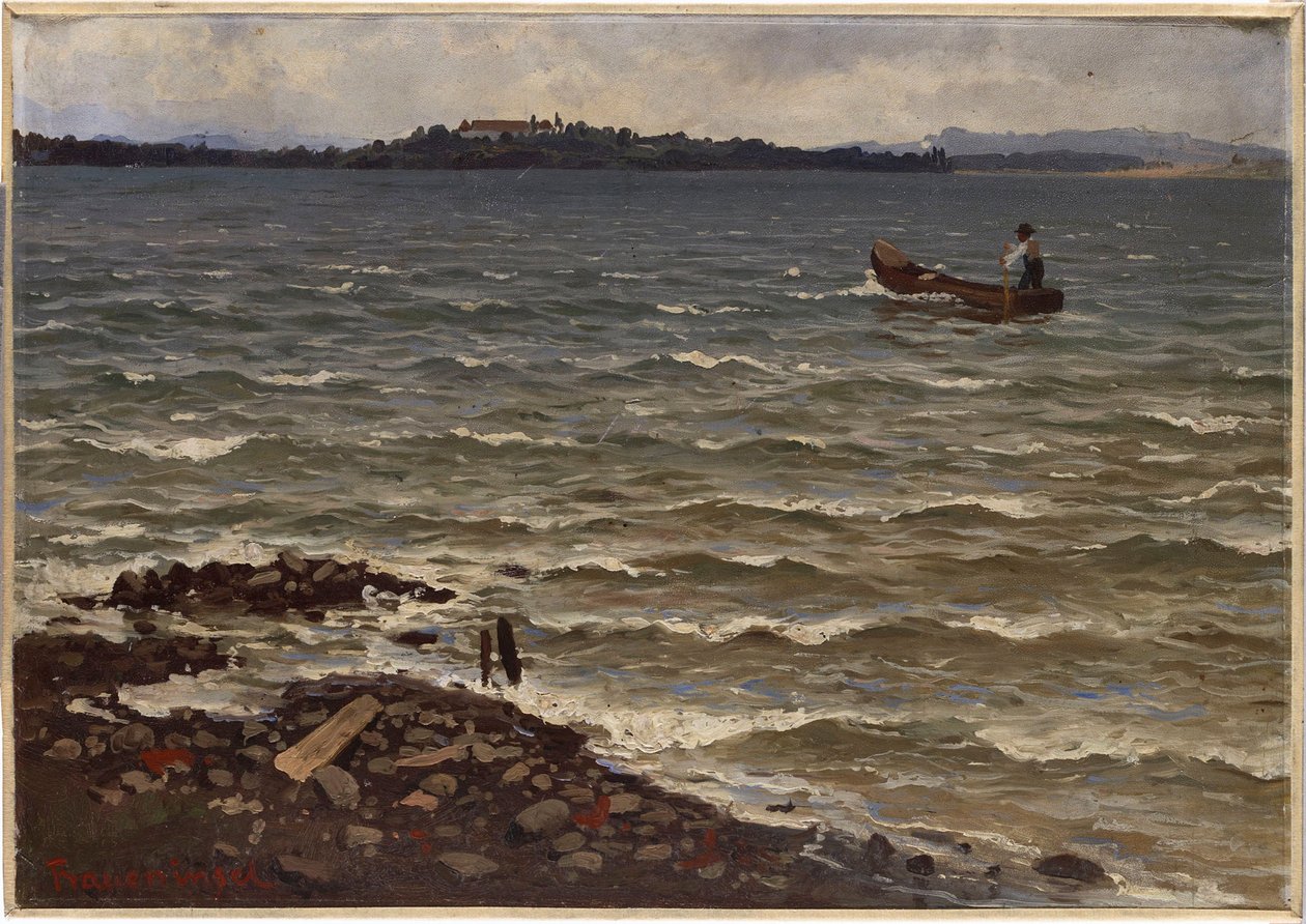 Landscape, Fraueninsel by Hjalmar Munsterhjelm