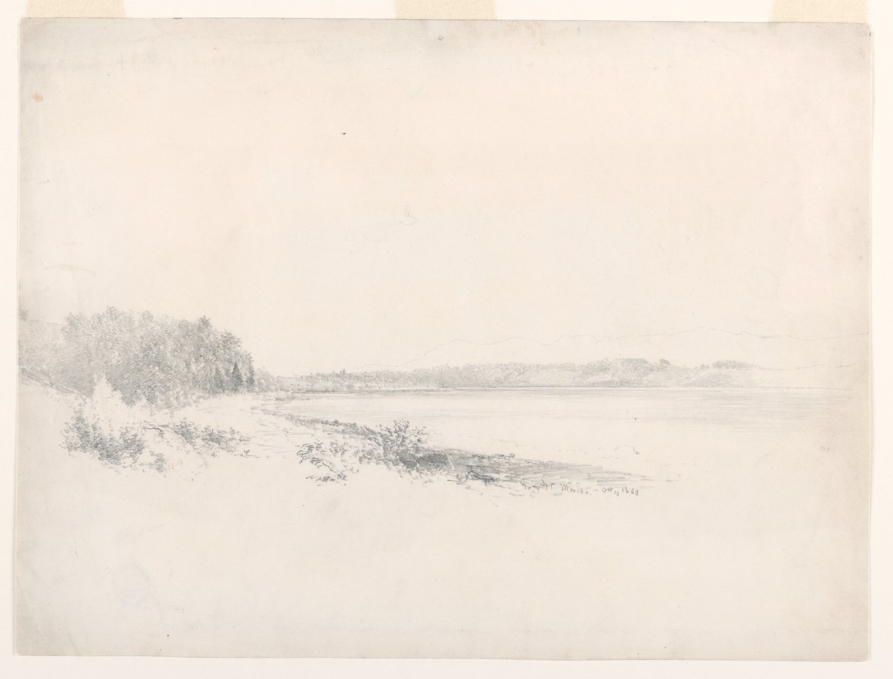 Mt. Marino by Homer Dodge Martin