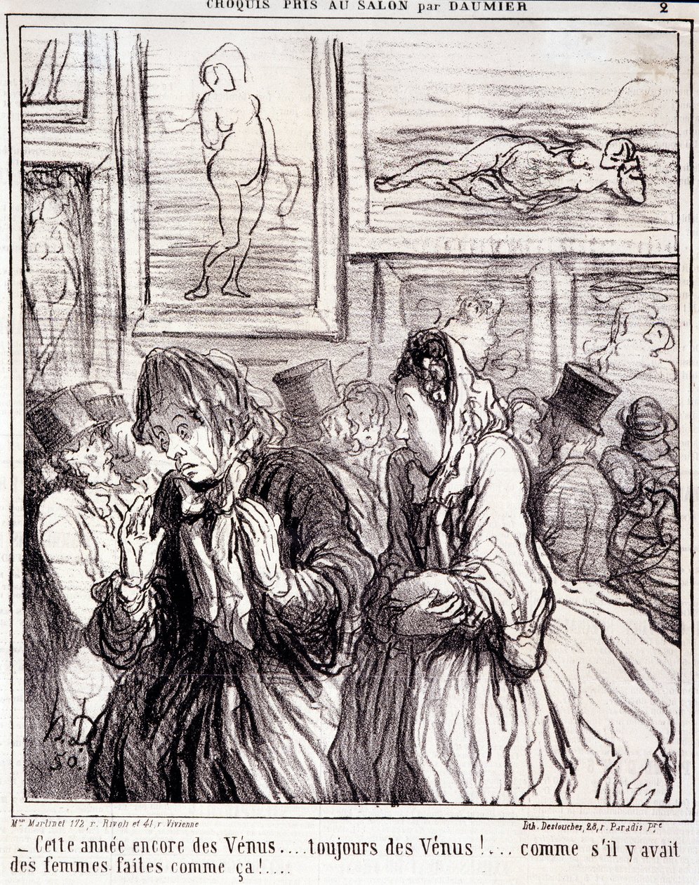 Series Sketches Taken at the Salon: 