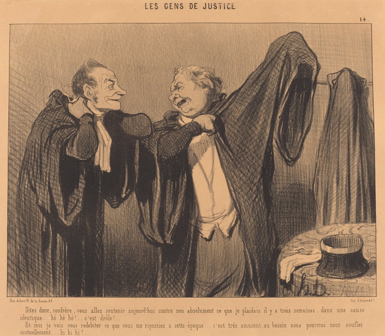 So, Colleague, You Are Going to Support... by Honoré Daumier