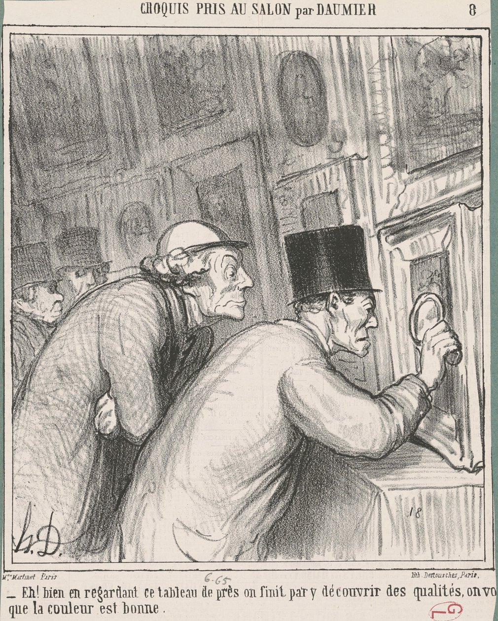 Well! Looking at This Painting by Honoré Daumier