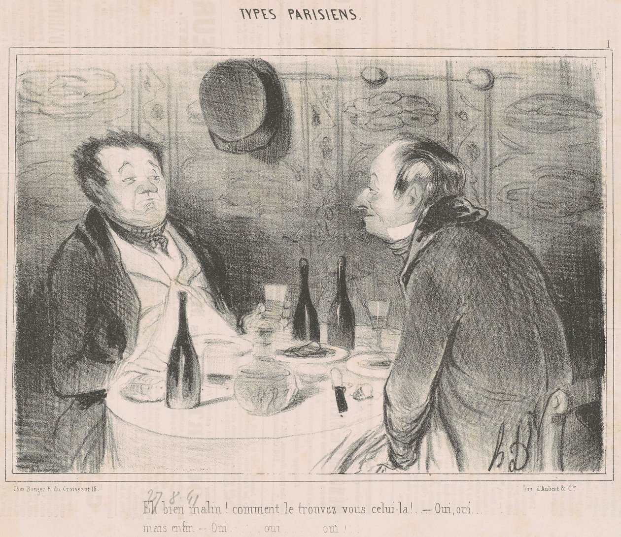 Well, Clever One! How Do You Find That One! by Honoré Daumier