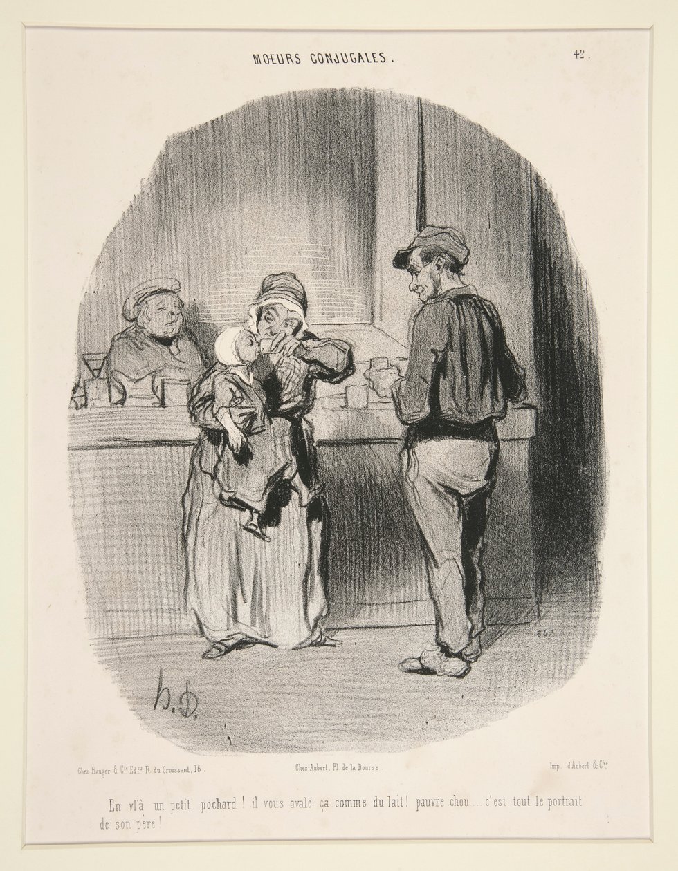 En vl by Honoré Daumier