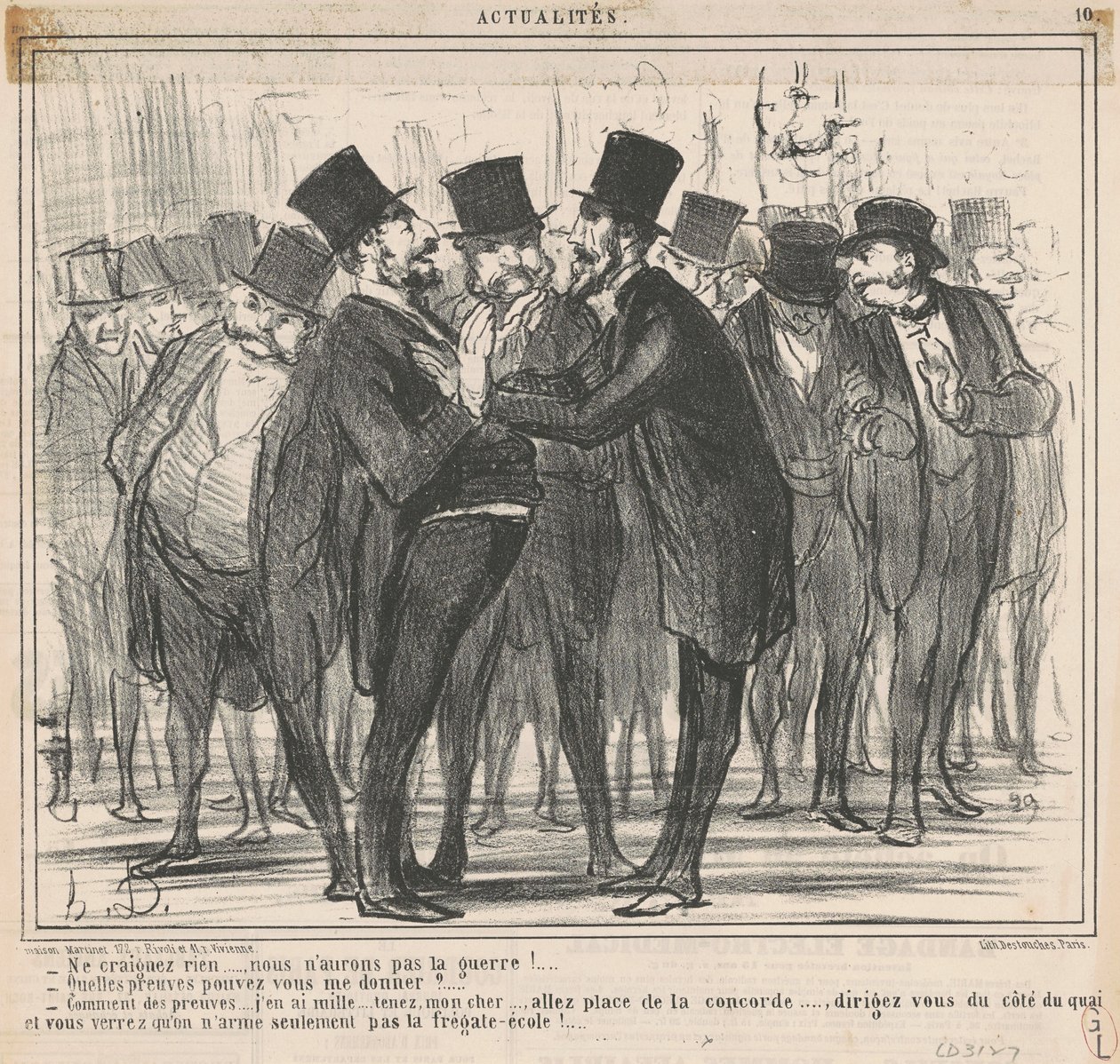 Do Not Fear... by Honoré Daumier