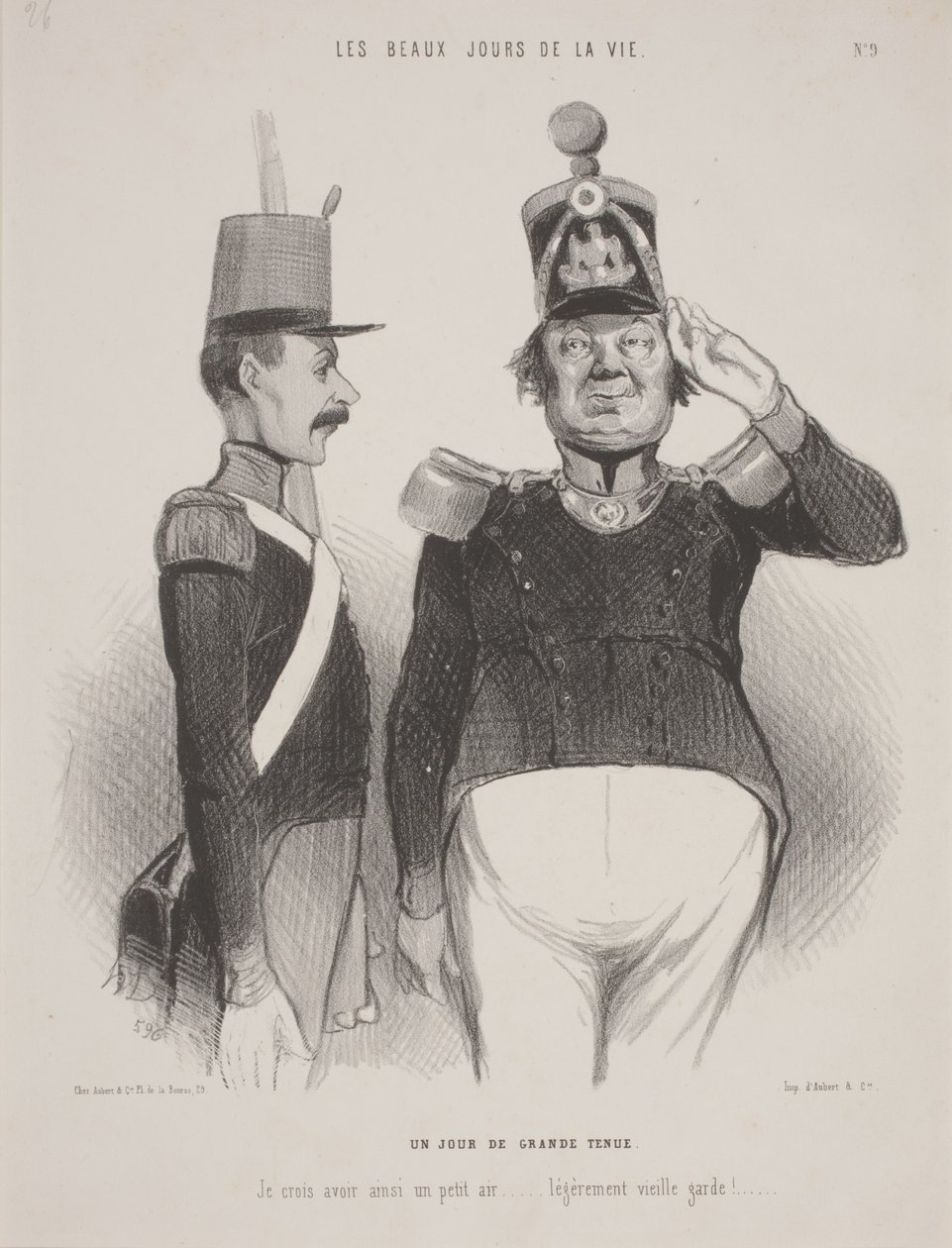 A Day of Great Ceremony by Honoré Daumier
