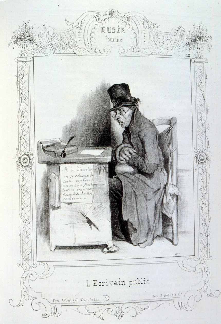 Illustrations about Ideas and Legends Philipon under the Title Les Cent and Robert Macaire by Honoré Daumier