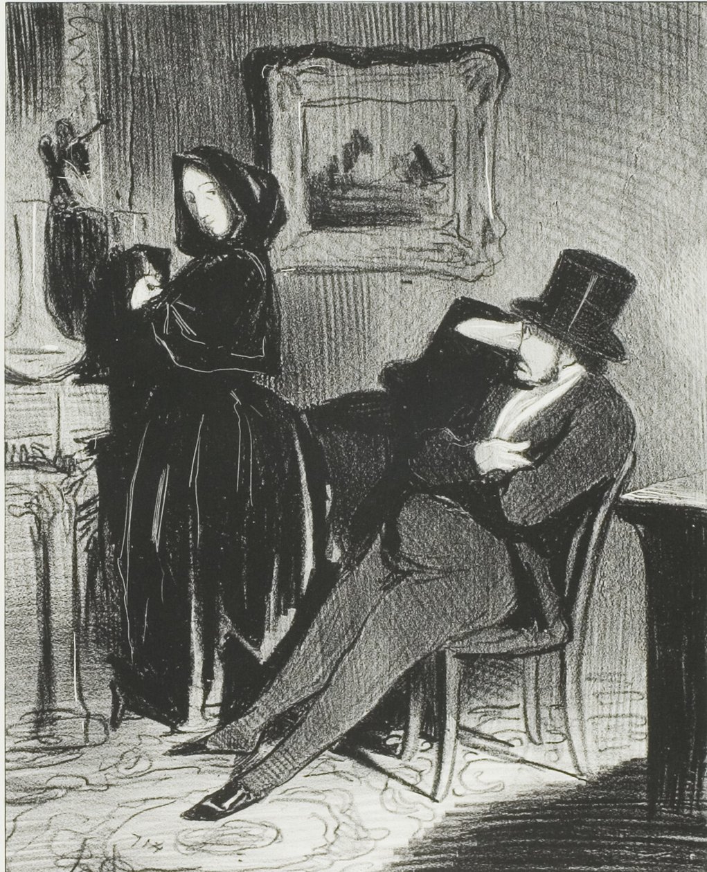 Each Time I Take You to the Opera Ball, Plate Four from Paris l