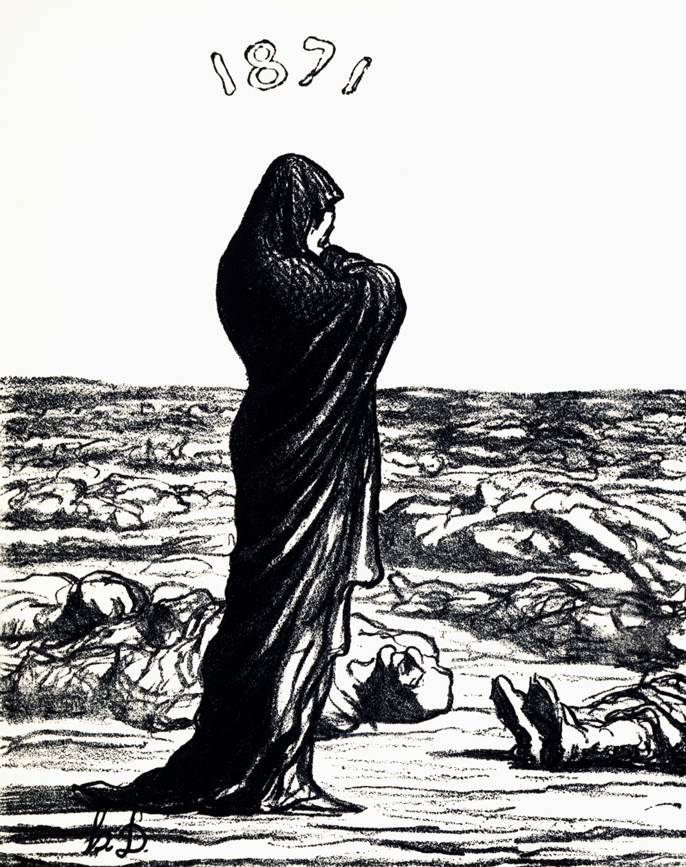 1871, Allegory by Honoré Daumier