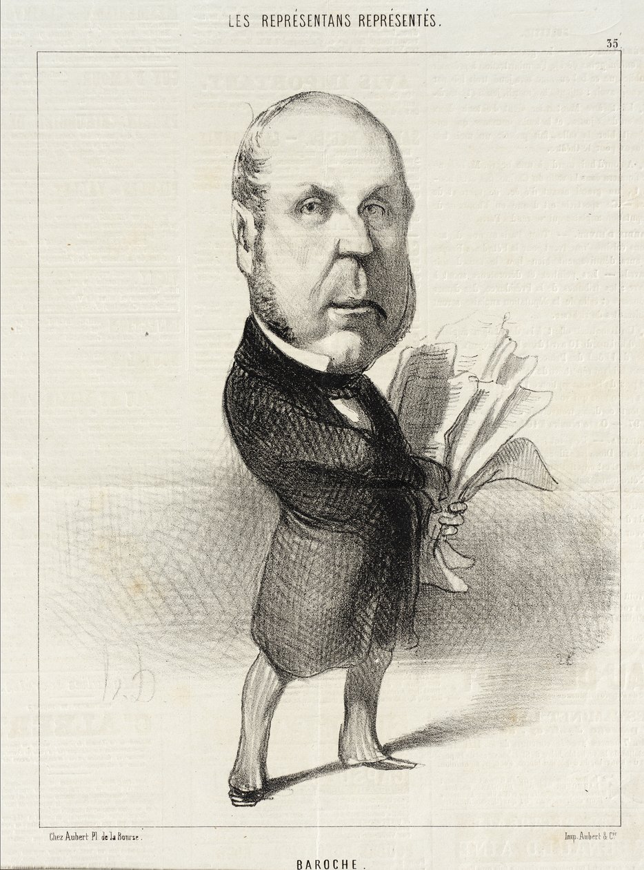 Baroche by Honoré Daumier