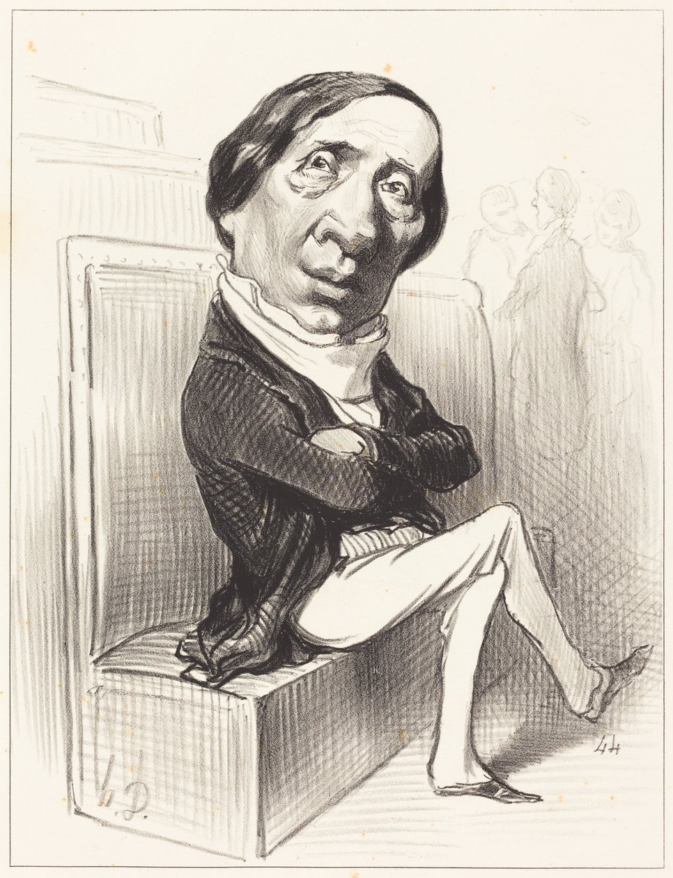Charles Dupin by Honoré Daumier