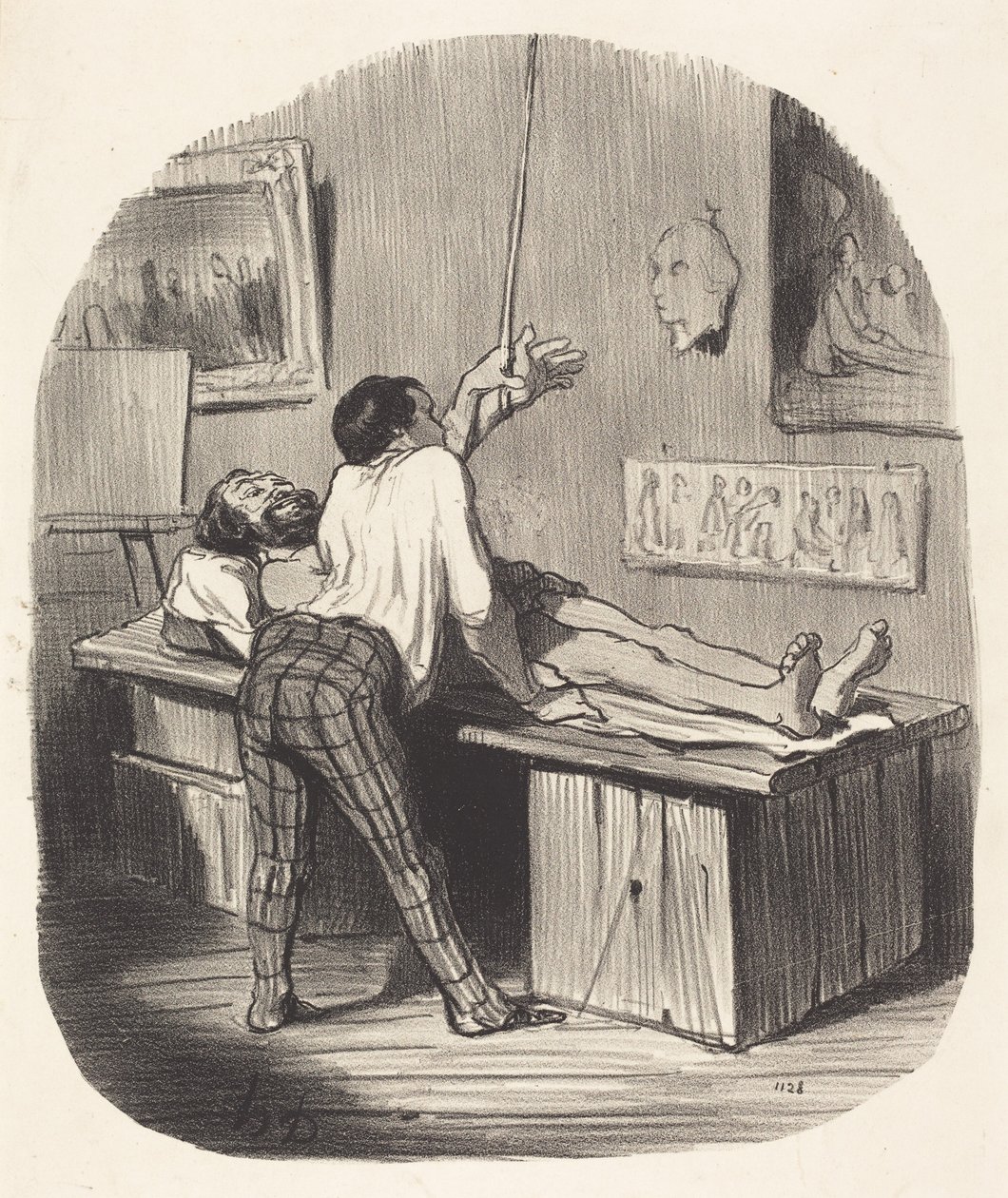 How Saint-Gervais Took This... by Honoré Daumier
