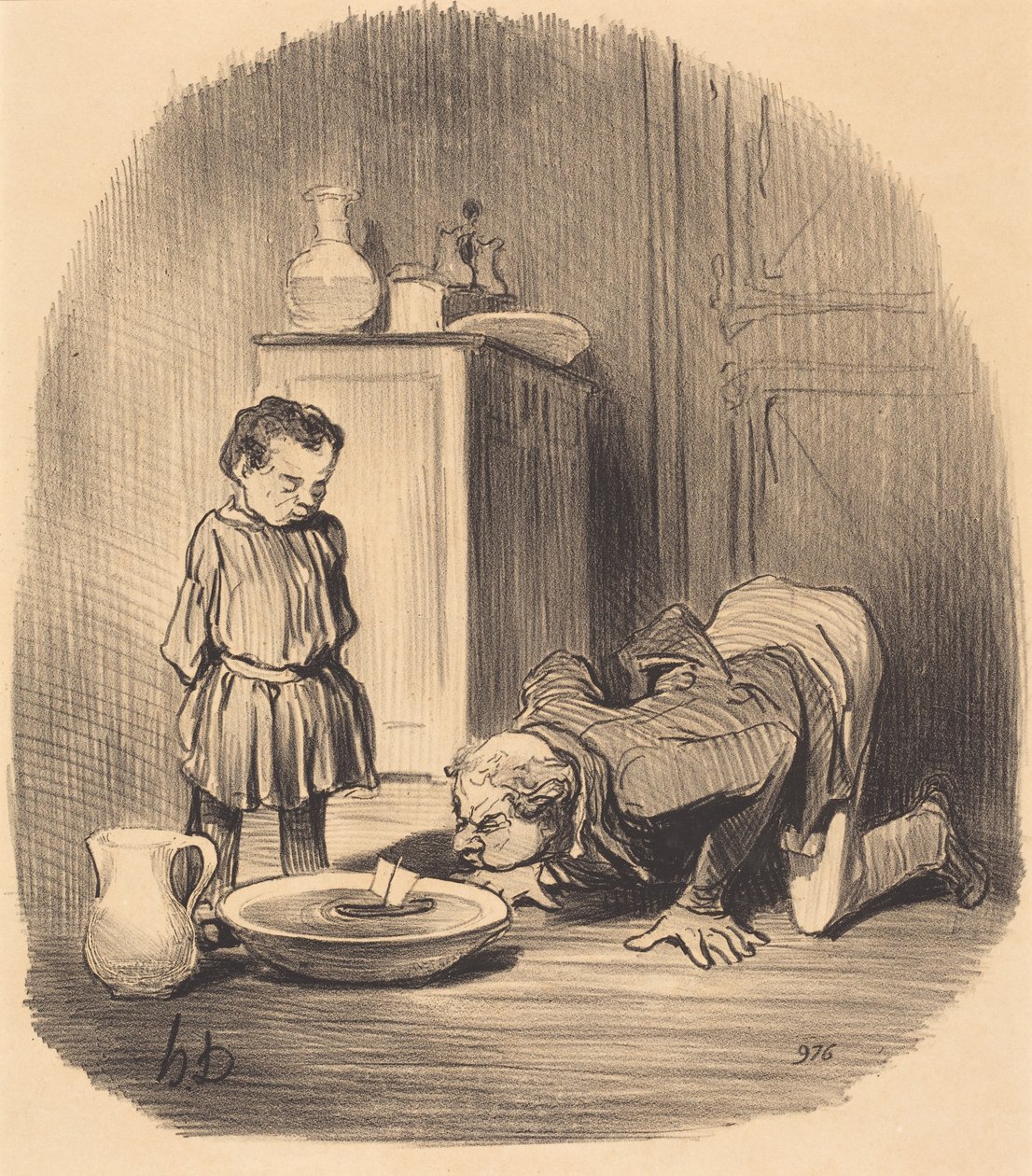 How to Give... the Taste for Navigation by Honoré Daumier