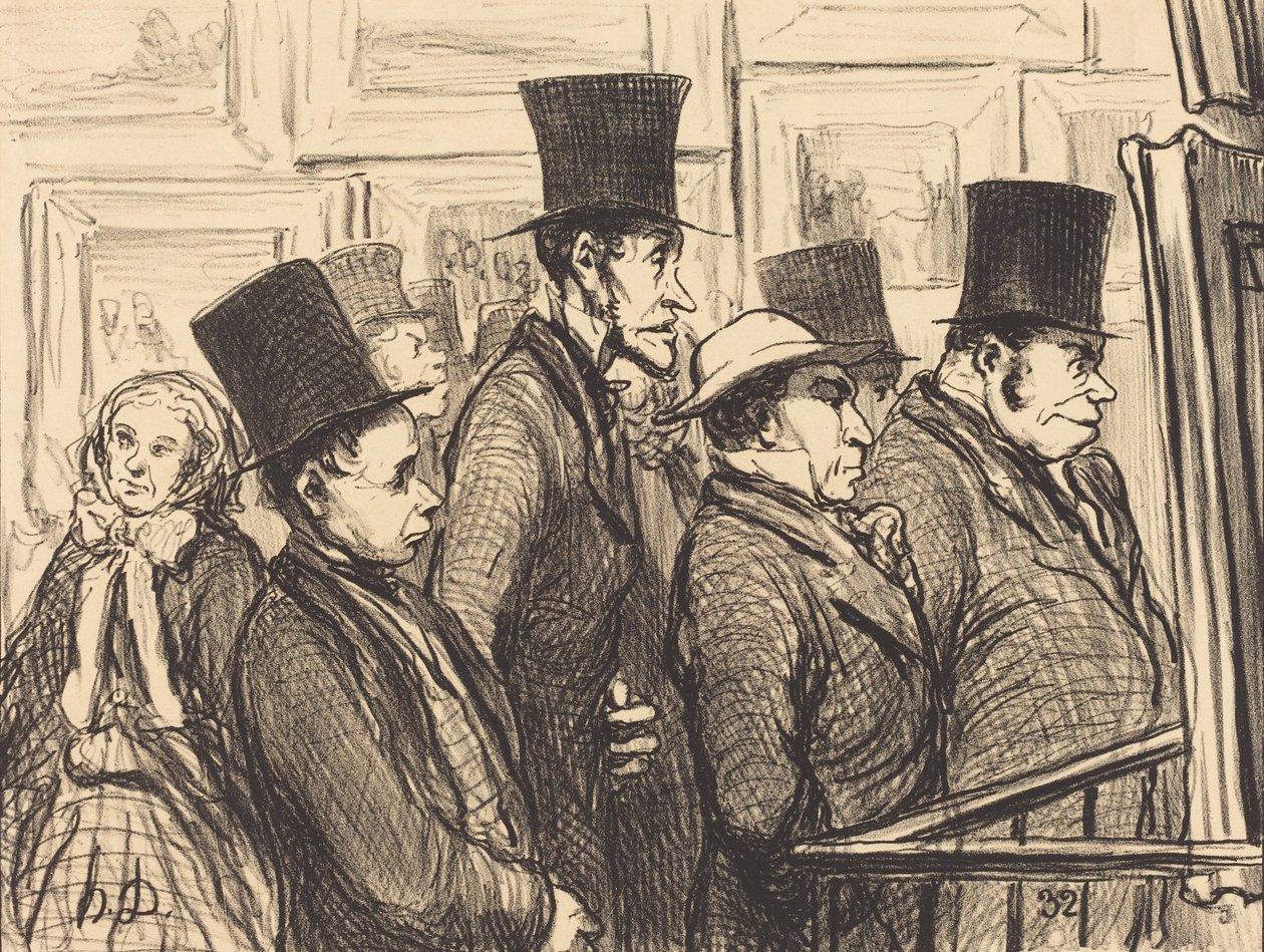 Cristi... is there a well-made ox!... by Honoré Daumier
